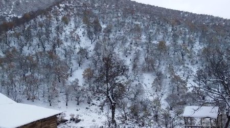 Yüksək dağlıq ərazilərə qar yağır - FAKTİKİ HAVA - YENİLƏNİB