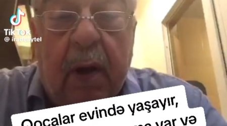 Qocalar evində yaşayan şəxsin mədəsində qanaxma var - agentlikdən açıqlama