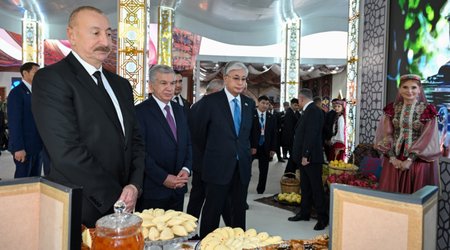 İlham Əliyev MDB ölkələrinin kulinariya festivalını ziyarət edib