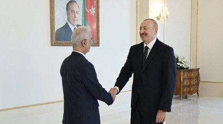 Ильхам Алиев принял Эскандара Момени