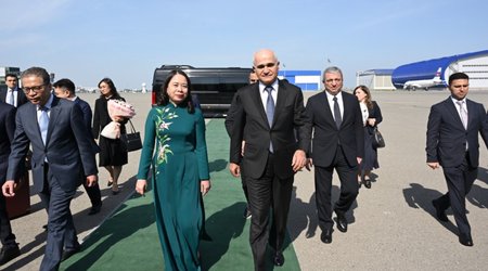 Вице-президент Вьетнама прибыла в Баку на саммит СВМДА