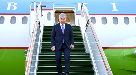 Лидеры Кыргызстана, Таджикистана и Узбекистана в Баку - обновлено