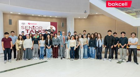 Bakcell-in baş icraçı direktoru ADA Universitetinin tələbələri ilə görüşüb