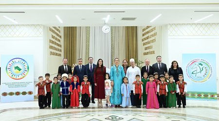 Leyla Əliyeva Arkadağda Uşaq Sağlamlığı və Reabilitasiya Mərkəzində