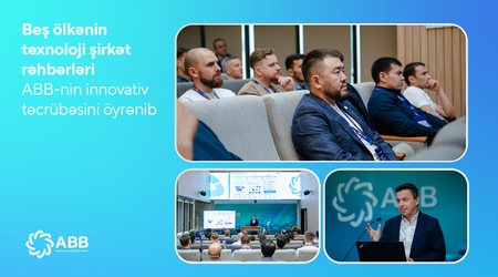 Beş ölkənin texnoloji şirkət rəhbərləri ABB-nin innovativtəcrübəsini öyrənib