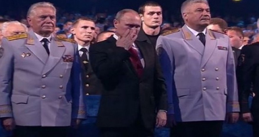 Путин «пустил слезу» прямо на концерте -ВИДЕО Путин «пустил слезу» прямо на концерте -ВИДЕО