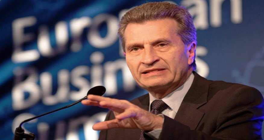Günter Ottinger Azərbaycana səfər edəcək Günter Ottinger Azərbaycana səfər edəcək