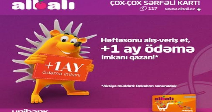 ALBALI-dan həftəsonu gözəl hədiyyə ALBALI-dan həftəsonu gözəl hədiyyə