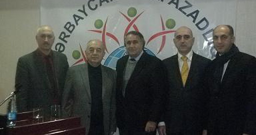 Urmiya gölünün qurudulması ilə bağlı tədbir - FOTO Urmiya gölünün qurudulması ilə bağlı tədbir - FOTO