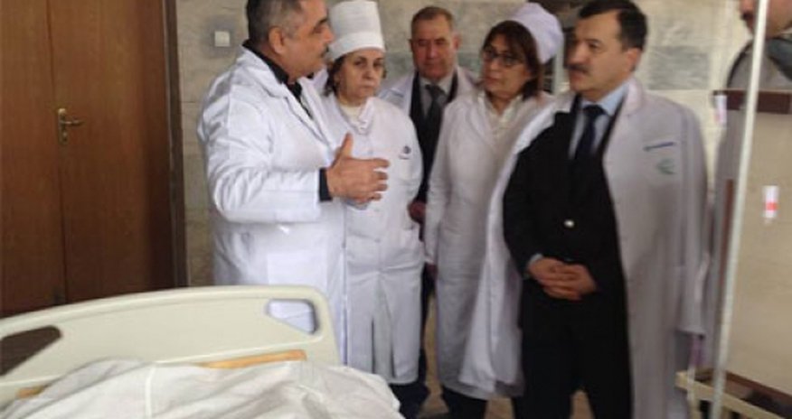 Deputat xəstəxanada - FOTO Deputat xəstəxanada - FOTO
