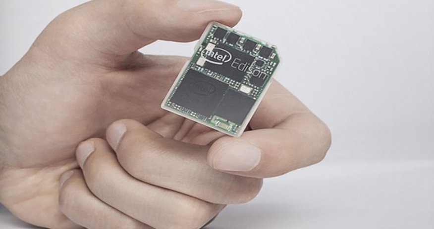 Компьютер от Intel размером с карту SD Компьютер от Intel размером с карту SD