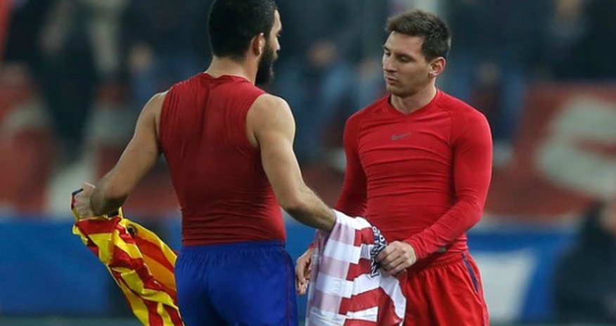 Arda Turan Messi haqqında danışdı Arda Turan Messi haqqında danışdı