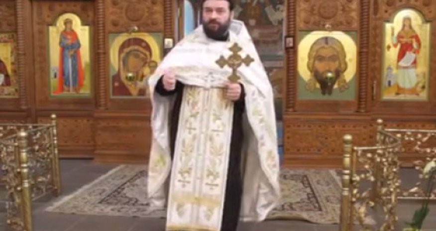 Cвященник проклял участников «евромайдана» Cвященник проклял участников «евромайдана»
