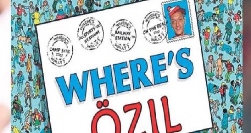 "Arsenal" azarkeşləri: "Özil, haradasan?" "Arsenal" azarkeşləri: "Özil, haradasan?"