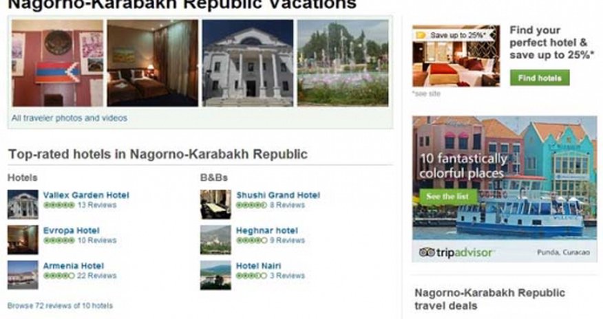 Məşhur turizm saytından Azərbaycana qarşı böyük səhv Məşhur turizm saytından Azərbaycana qarşı böyük səhv