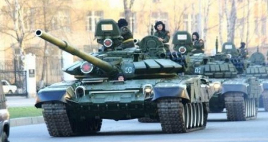 Rus tankları Laçına yerləşdirilib Rus tankları Laçına yerləşdirilib