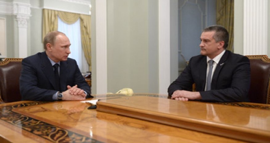 Путин назначил временных глав Крыма и Севастополя Путин назначил временных глав Крыма и Севастополя