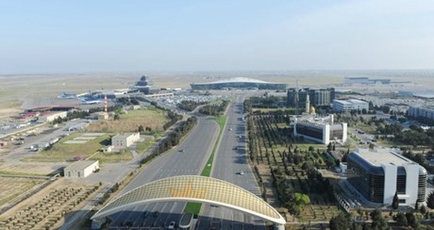 Yeni Aerovağzal Kompleksi belədir - FOTOLAR Yeni Aerovağzal Kompleksi belədir - FOTOLAR