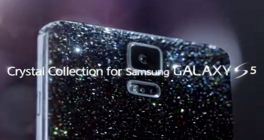 Samsung украсит Galaxy S5 кристаллами Swarovski- ВИДЕО Samsung украсит Galaxy S5 кристаллами Swarovski- ВИДЕО