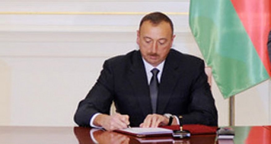 Azərbaycan prezidenti daha bir sərəncam imzaladı Azərbaycan prezidenti daha bir sərəncam imzaladı