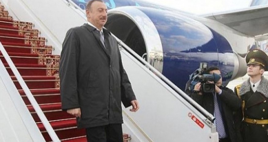 İlham Əliyev Gürcüstana gedir İlham Əliyev Gürcüstana gedir