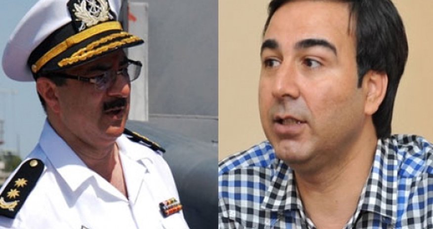 Vitse-admiral və keçmiş teleaparıcı eyni kamerada Vitse-admiral və keçmiş teleaparıcı eyni kamerada