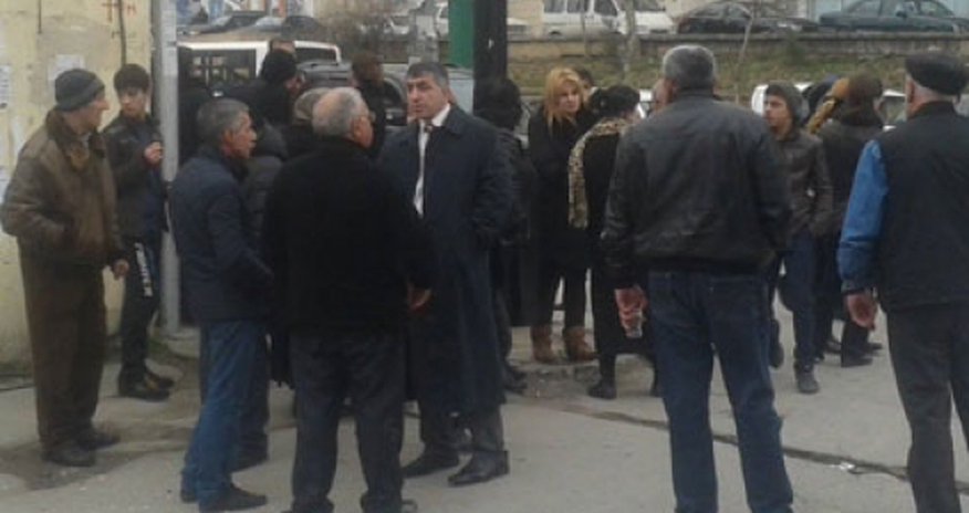 Bakıda etiraz aksiyası keçirilir Bakıda etiraz aksiyası keçirilir