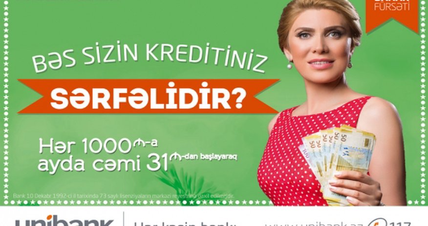 Выгодный кредит для всех от Unibank Выгодный кредит для всех от Unibank