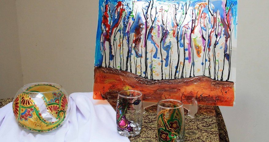 Exhibition of works by young artists on Azim Azimzada - PHOTO Exhibition of works by young artists on Azim Azimzada - PHOTO