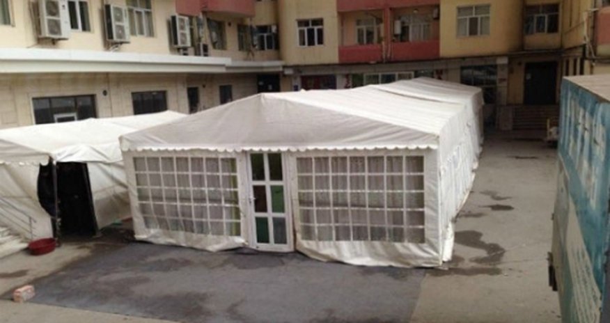 Şeyxdən yas çadırları ilə bağlı sərt MÖVQE Şeyxdən yas çadırları ilə bağlı sərt MÖVQE