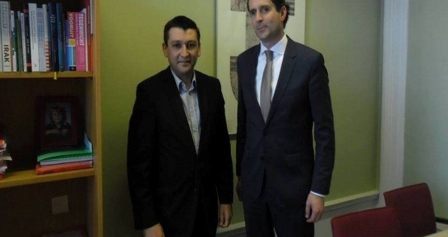 Azerbaijani journalist meets Dutch MP Azerbaijani journalist meets Dutch MP