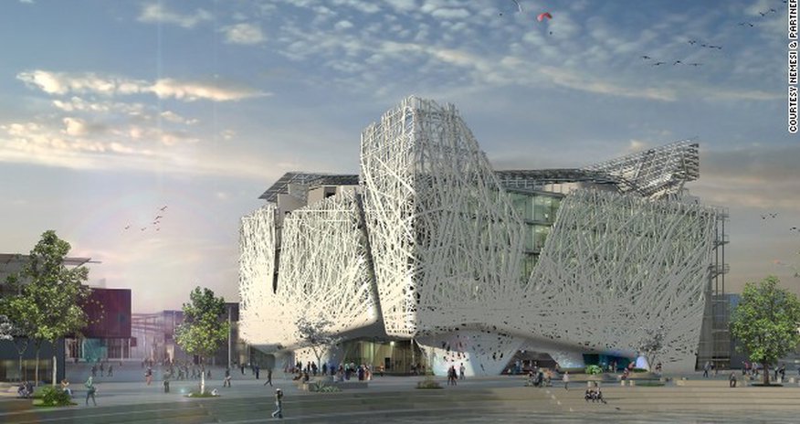 The smog-guzzling buildings fighting deadly pollution - PHOTO The smog-guzzling buildings fighting deadly pollution - PHOTO