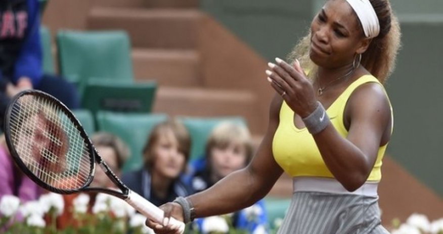 Serena Williams knocked out of French Open in second round Serena Williams knocked out of French Open in second round