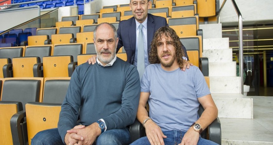 Carles Puyol, new assistant to sports management Carles Puyol, new assistant to sports management