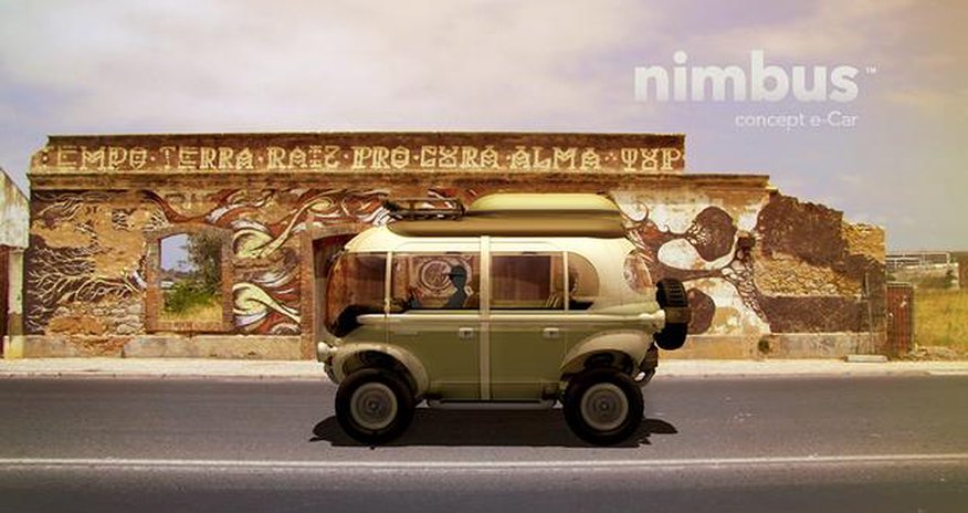Nimbus Concept e-Car runs on flower power - PHOTO Nimbus Concept e-Car runs on flower power - PHOTO
