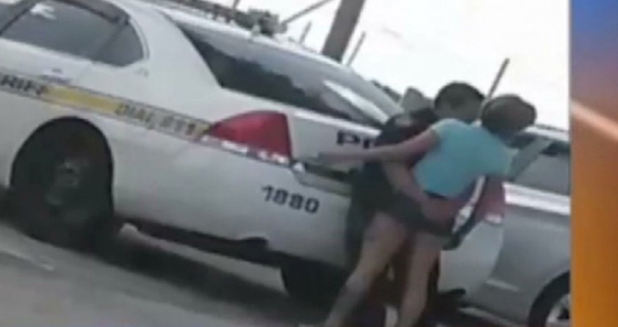 Cop In Hot Water Over Photo With Woman On Lap - VIDEO Cop In Hot Water Over Photo With Woman On Lap - VIDEO