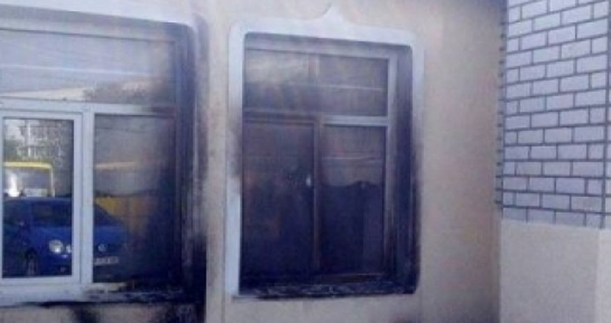В Симферополе ночью подожгли мечеть В Симферополе ночью подожгли мечеть