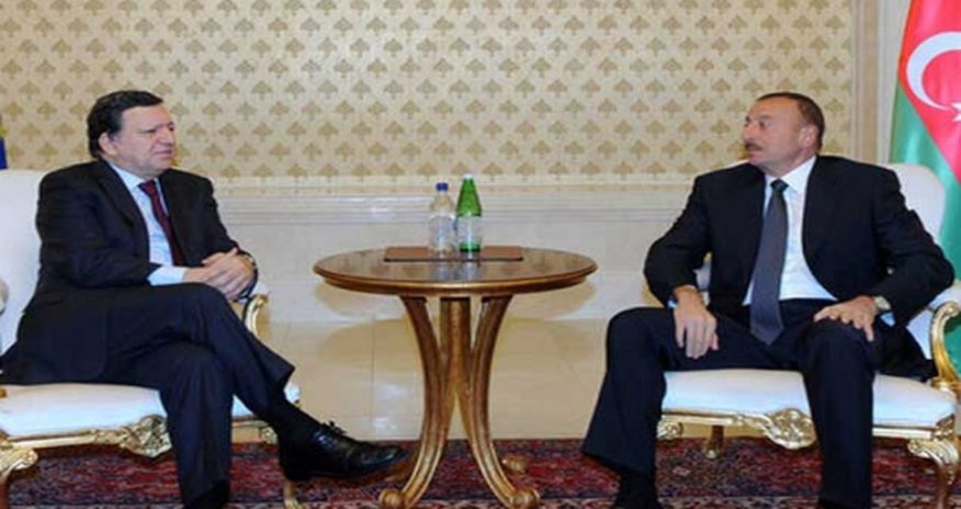 İlham Əliyev Avropa Komissiyasının sədrini qəbul etdi İlham Əliyev Avropa Komissiyasının sədrini qəbul etdi