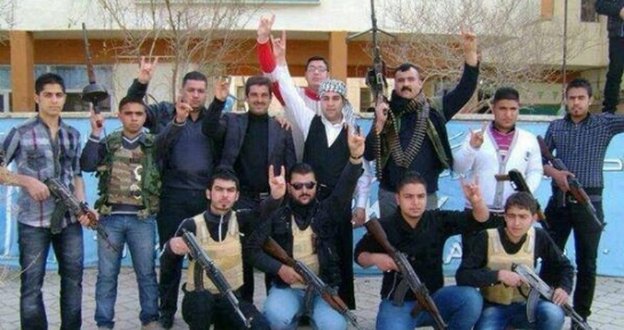 İraq türkmənləri silahlanır İraq türkmənləri silahlanır