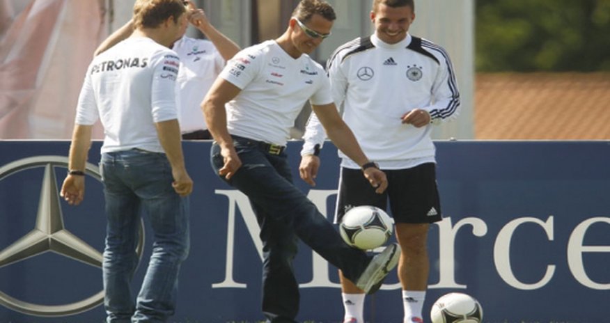 Germany star dedicates victory to Schumacher Germany star dedicates victory to Schumacher