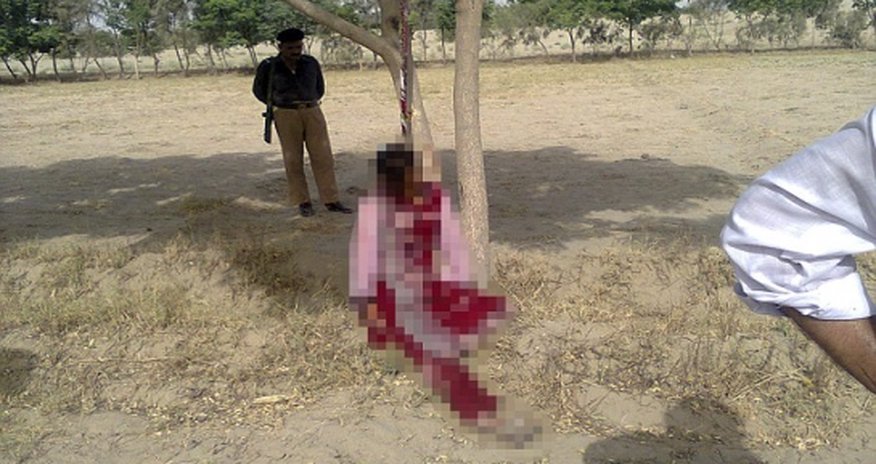 Woman gang-raped, killed and hanged from a tree - PHOTO+VIDEO Woman gang-raped, killed and hanged from a tree - PHOTO+VIDEO