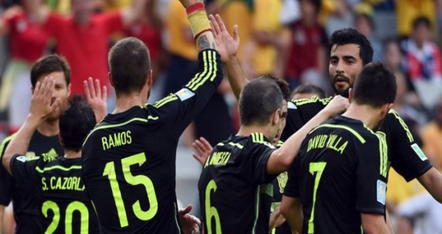Australia 0 - 3 Spain Australia 0 - 3 Spain