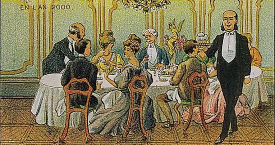 Как видели сегодняшний день 100 лет назад? - ФОТО Как видели сегодняшний день 100 лет назад? - ФОТО