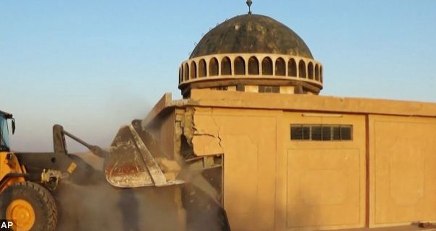 Ancient shrines become latest casualties of ISIS rampage - VIDEO Ancient shrines become latest casualties of ISIS rampage - VIDEO