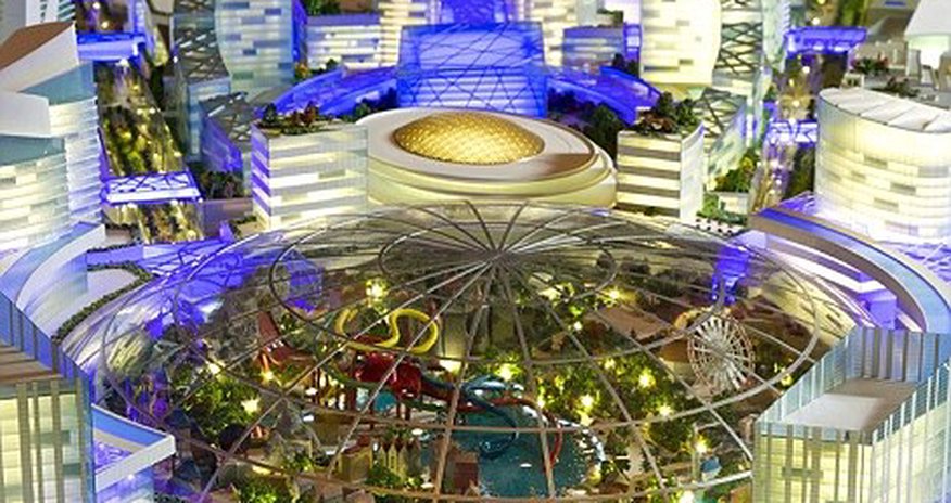 'The world's first temperature-controlled city' - PHOTO 'The world's first temperature-controlled city' - PHOTO