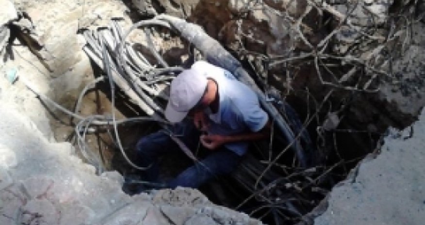 Çökən səkidən daha bir xəbər Çökən səkidən daha bir xəbər