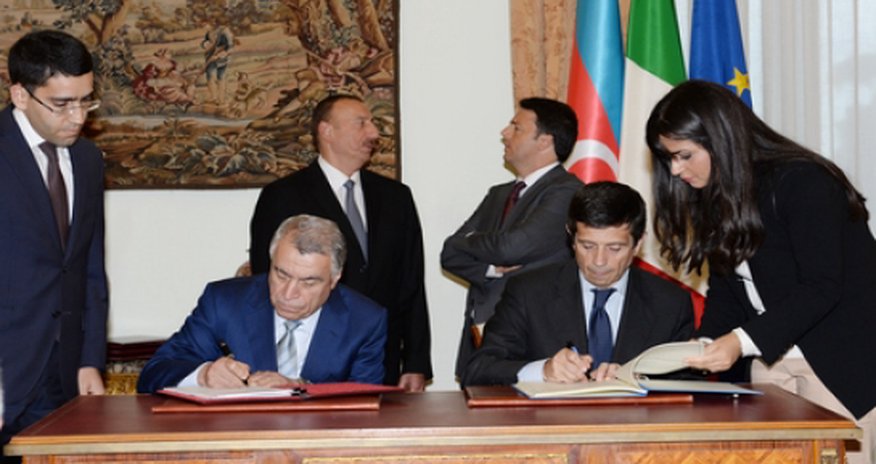 Azerbaijan, Italy sign cooperation agreements Azerbaijan, Italy sign cooperation agreements