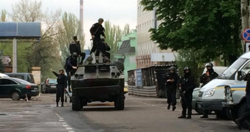 Ordu Donetskə girdi Ordu Donetskə girdi