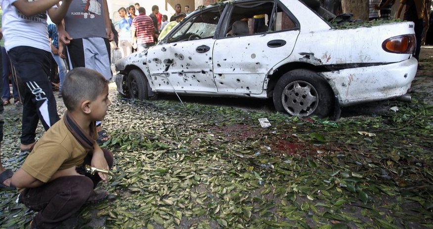 Gaza hit again after 'heaviest night' - PHOTO Gaza hit again after 'heaviest night' - PHOTO