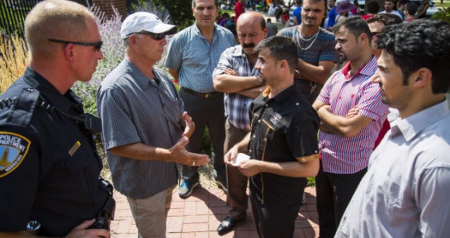 Yazidi protesters plead for help after Islamic State advance Yazidi protesters plead for help after Islamic State advance